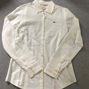 Vineyard vines white oxford shirt